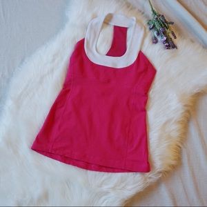 Lululemon Athletica Scoop Neck Tank Pink (Size 4)